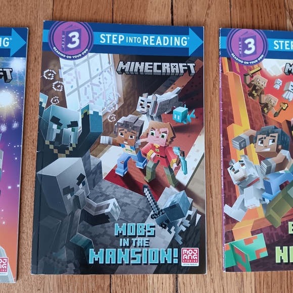 Minecraft Step Into Reading Books Set - Picture 4 of 8